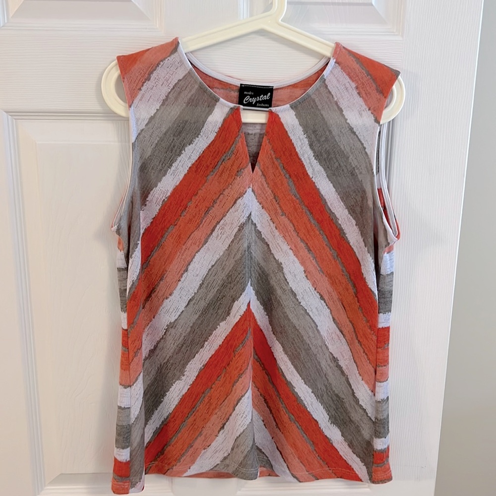 Modes Crystal Fashions Sleeveless Top